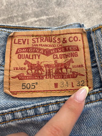 🛒Jeans Levi's 505 W34 L32🛒(2E494)