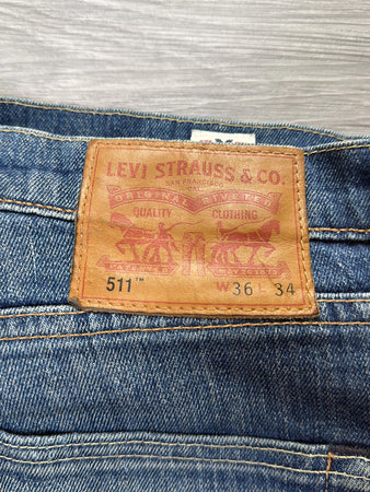 🛒Jeans Levi's 511 W36 L34🛒(1B296)