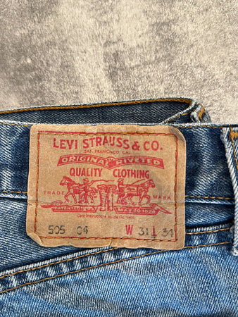 🛒Jeans Levi's 505 W31 L34🛒(2E526)