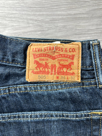 🛒Jeans Levi's 505 W34 L32🛒(1B411)