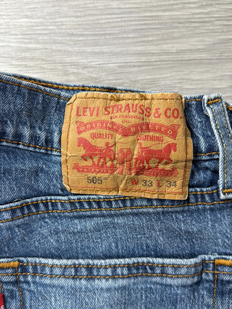 🛒Jeans Levi's 505 W33 L34🛒(1B412)