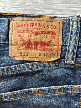 🛒Jeans Levi's 505 W33 L30🛒(1B423)