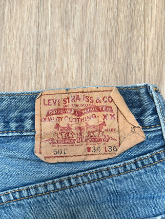 🛒Short en jean Levi's 501 W34🛒(2E583)