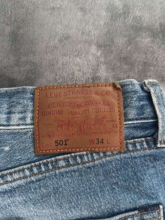 🛒Short en jean Levi's 501 W34🛒(2E690)