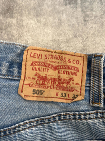 🛒Jeans Levi's 505 W33 L32🛒(2E740)