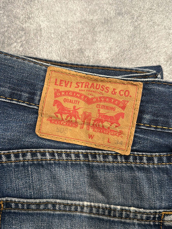 🛒Jeans Levi's 505 W33 L34🛒(2E767)