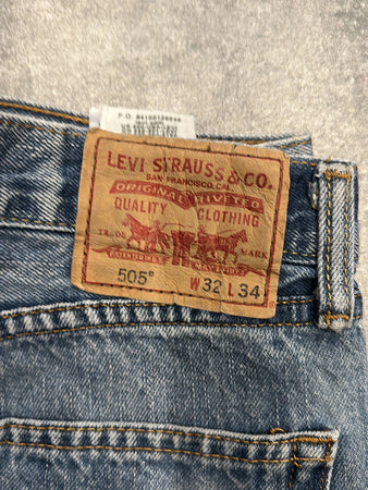 🛒Jeans Levi's 505 W32 L34🛒(2E766)