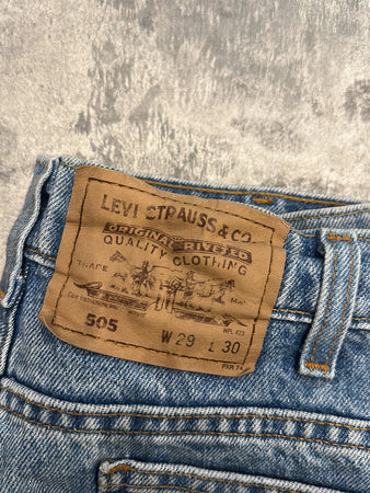 🛒Jeans Levi's 505 W29 L30🛒(2E754)