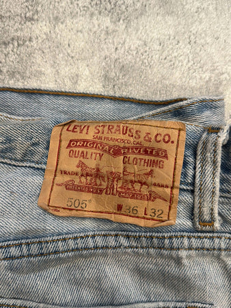 🛒Jeans Levi's 505 W36 L32🛒(2E751)