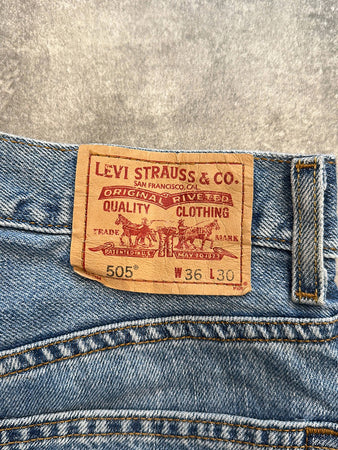 🛒Jeans Levi's 505 W36 L30🛒(2E794)