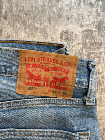 🛒Jeans Levi's 505 W34 L30🛒(2E795)