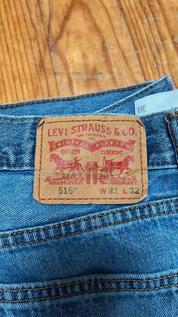 🛒Jean Levi's 516 W31 L32🛒
