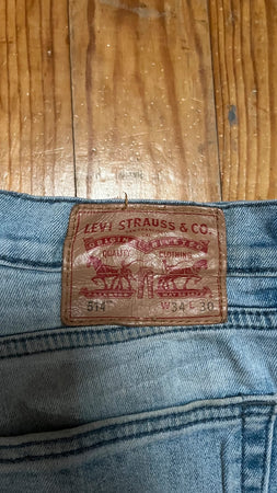 🛒Jean Levi's 514 W34 L30🛒