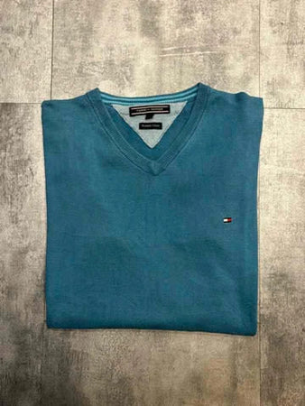 🛒Pull Tommy Hilfiger Bleu Taille S🛒