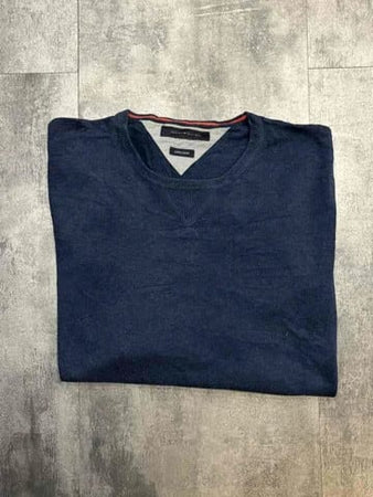 🛒Pull Tommy Hilfiger Bleu Marine Taille M 🛒