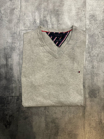 🛒Pull Tommy Hilfiger Gris Taille S 🛒