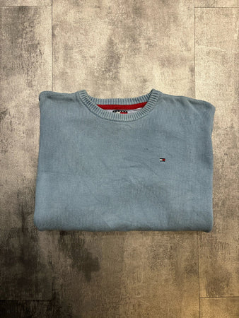 🛒Pull Tommy Hilfiger Bleu Clair Taille M🛒