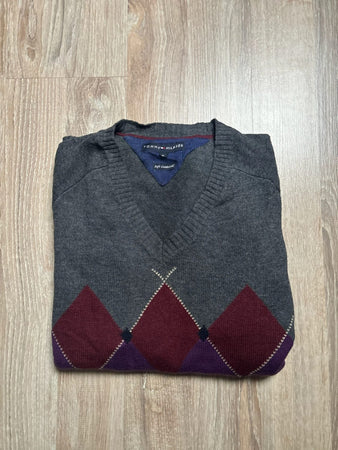 🛒Pull Tommy Hilfiger M Gris Chiné 🛒