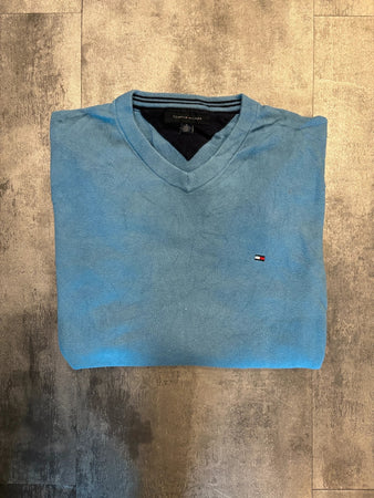 🛒Pull Tommy Hilfiger Bleu Ciel Taille M🛒