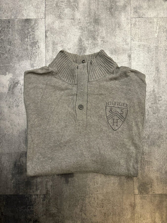 🛒Pull Tommy Hilfiger XL Gris Chiné 🛒
