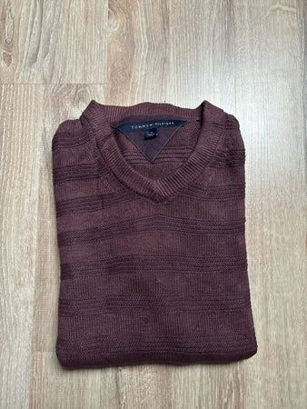 🛒Pull Tommy Hilfiger Marron Taille M🛒