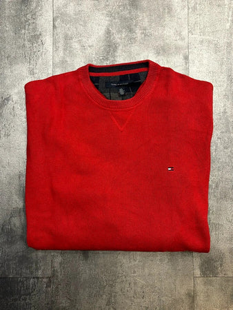 🛒Pull Tommy Hilfiger Rouge L🛒