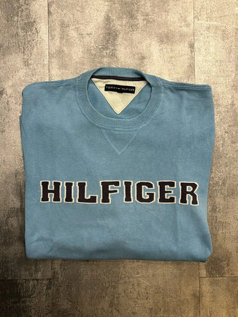 🛒Pull Tommy Hilfiger XL Bleu Clair🛒