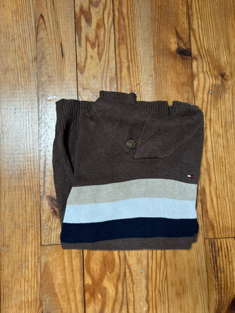 🛒Pull Tommy Hilfiger S Marron et Rayé 🛒