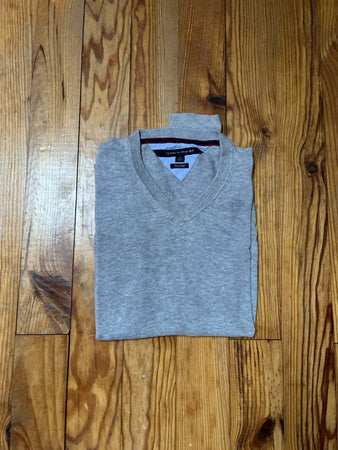 🛒Pull Tommy Hilfiger L Gris 🛒
