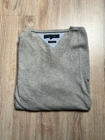 🛒Pull Tommy Hilfiger XXL Gris Clair🛒