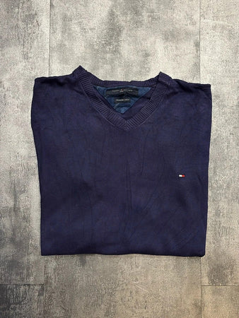 🛒Pull Tommy Hilfiger Bleu Marine Taille M🛒