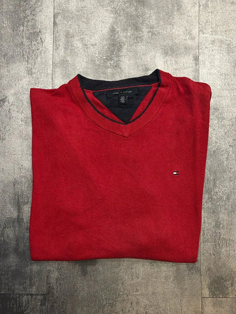 🛒Pull Tommy Hilfiger Rouge L🛒