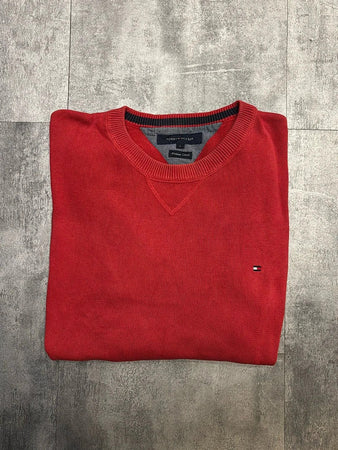 🛒Pull Tommy Hilfiger Rouge L🛒