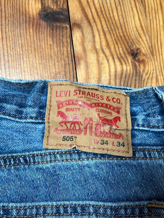 🛒Jeans Levi's 505 W34 L34🛒