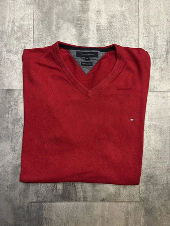 🛒Pull Tommy Hilfiger Rouge XXL🛒