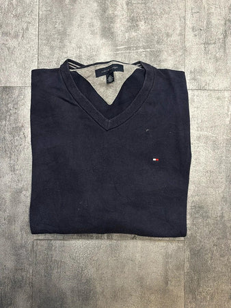 🛒Pull Tommy Hilfiger Bleu Marine Taille M🛒