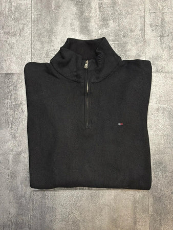 🛒Pull Tommy Hilfiger Taille M Noir Zippé🛒