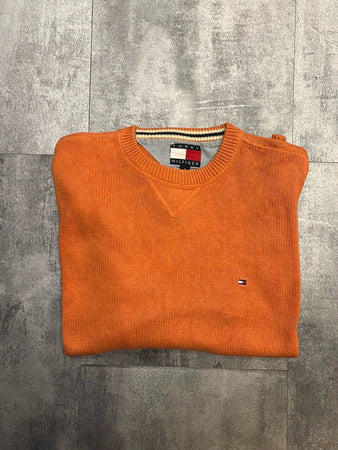 🛒Pull Tommy Hilfiger Orange Taille M🛒