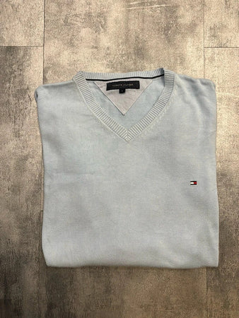🛒Pull Tommy Hilfiger Bleu Clair Taille L🛒