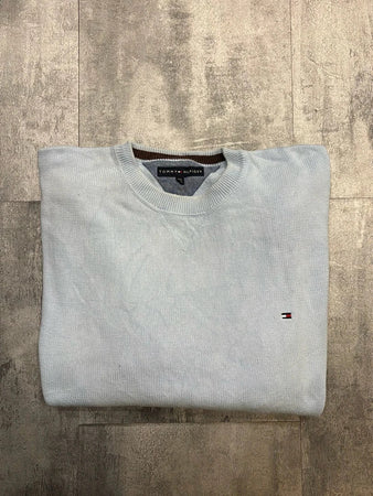 🛒Pull Tommy Hilfiger XXL Bleu Clair🛒