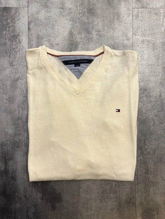 🛒Pull Tommy Hilfiger Crème Taille L🛒