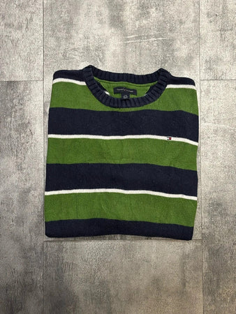 🛒Pull Tommy Hilfiger Rayé  L🛒