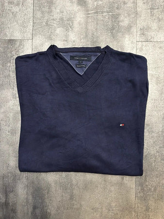 🛒Pull Tommy Hilfiger Bleu Marine Taille L🛒