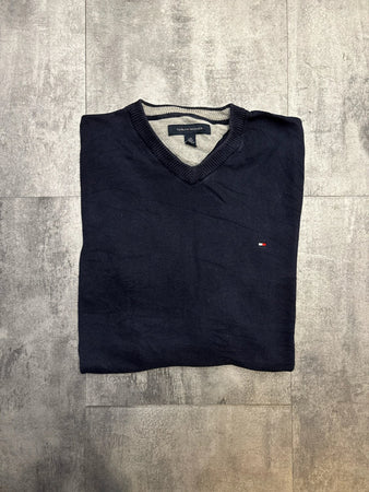 🛒Pull Tommy Hilfiger Bleu Marine Taille L🛒