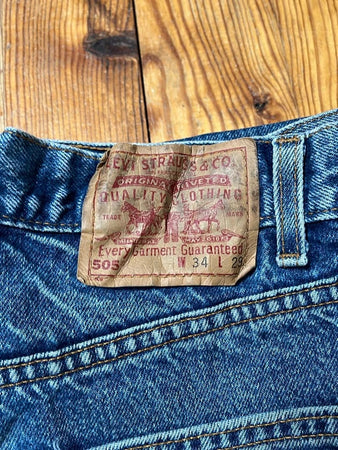 🛒Jeans Levi's 505 W34 L29🛒