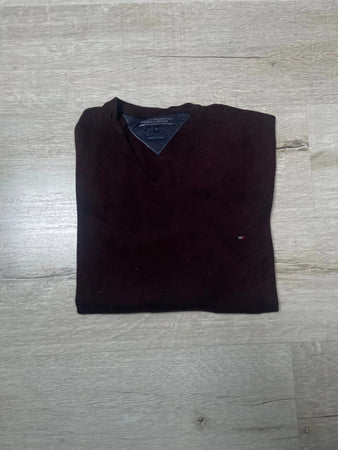 🛒Pull Tommy Hilfiger XL Bordeaux🛒