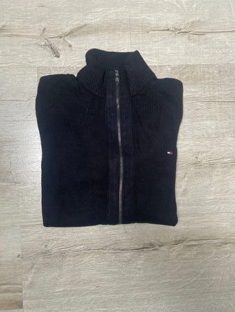 🛒Pull Tommy Hilfiger XL Noir Zippé🛒