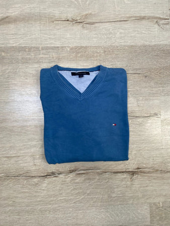 🛒Pull Tommy Hilfiger Bleu Taille L🛒