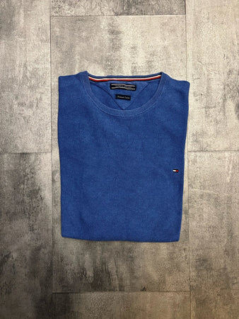 🛒Pull Tommy Hilfiger Bleu Taille M 🛒