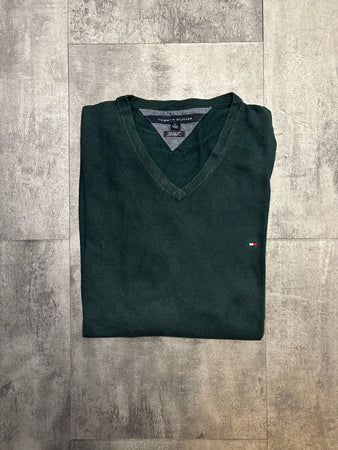 🛒Pull Tommy Hilfiger XL Vert sapin🛒